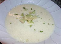 Cream of Palm Heart Soup