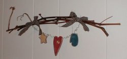 Vine wall hanging