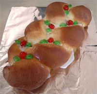 Braided Christmas Bread