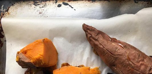 Apples and sweet potatoes