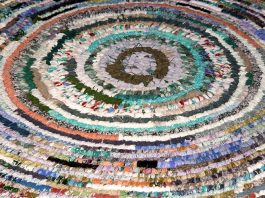 Making a great rug from the rag bag