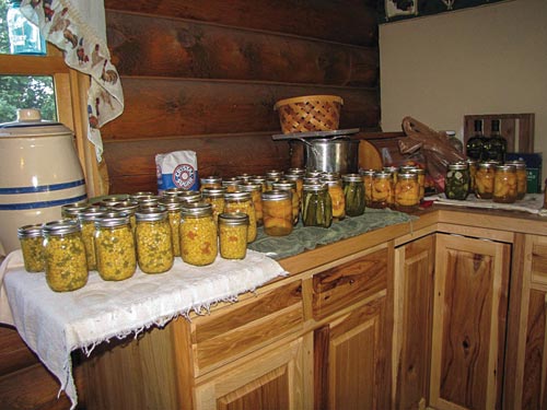 The DIY Canning Jar Cabinet - A Great Way To Store Canning Jars & More