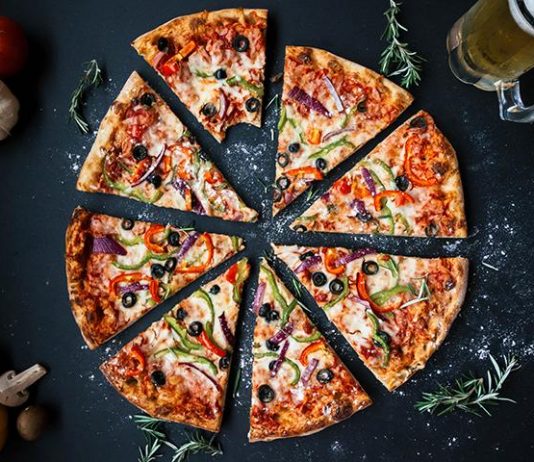 Homemade pizza