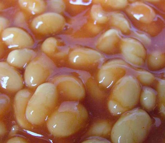 Baked barbeque beans