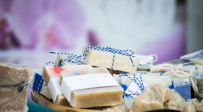 The joys of making soap