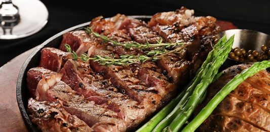 Ribeye Steak with Chianti Sauce