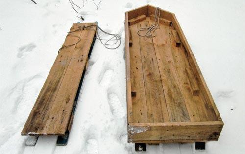 Build a ski sled - Backwoods Home Magazine