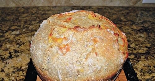Easy, no-knead bread by Melissa Souza