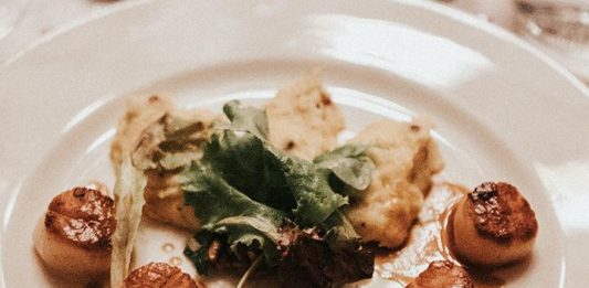 Scallop Crunch Appetizer