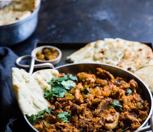 Mac’s lamb curry bake