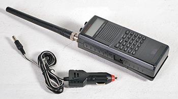 Most portable radio devices are available with optional car chargers.