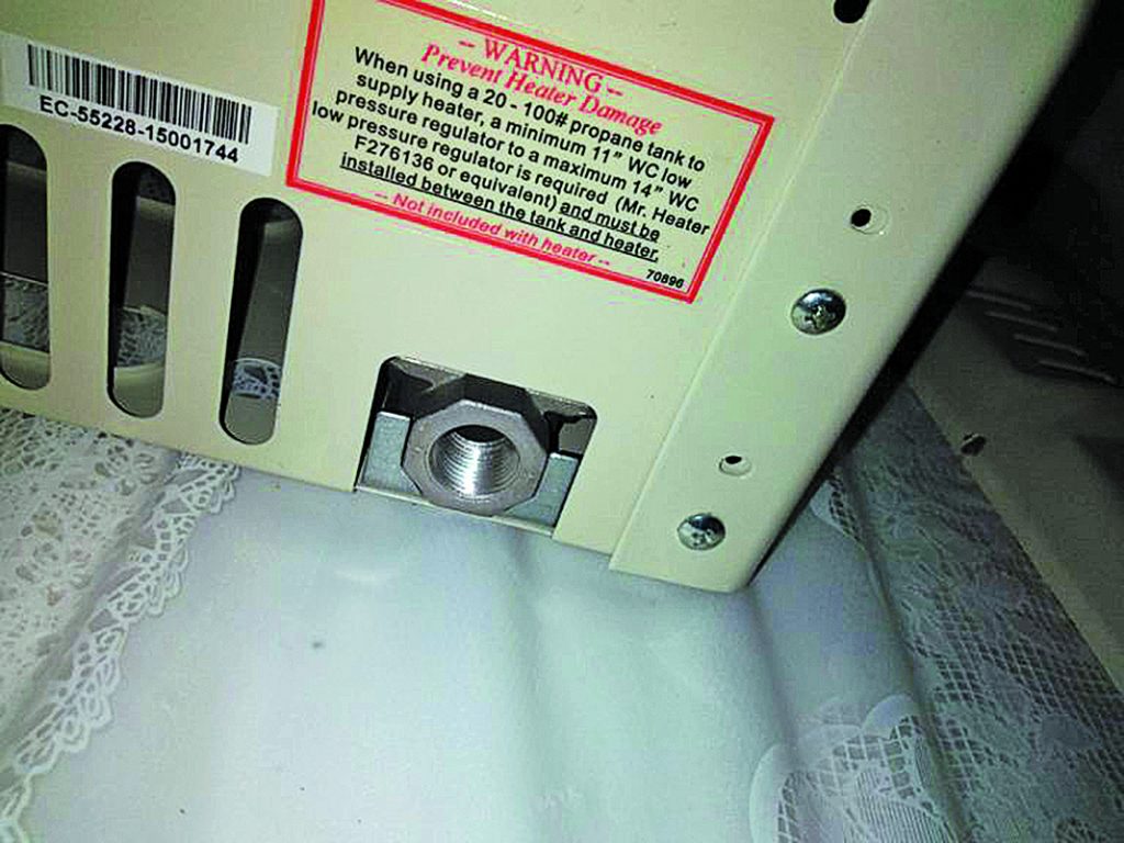Installing a propane heater Backwoods Home Magazine