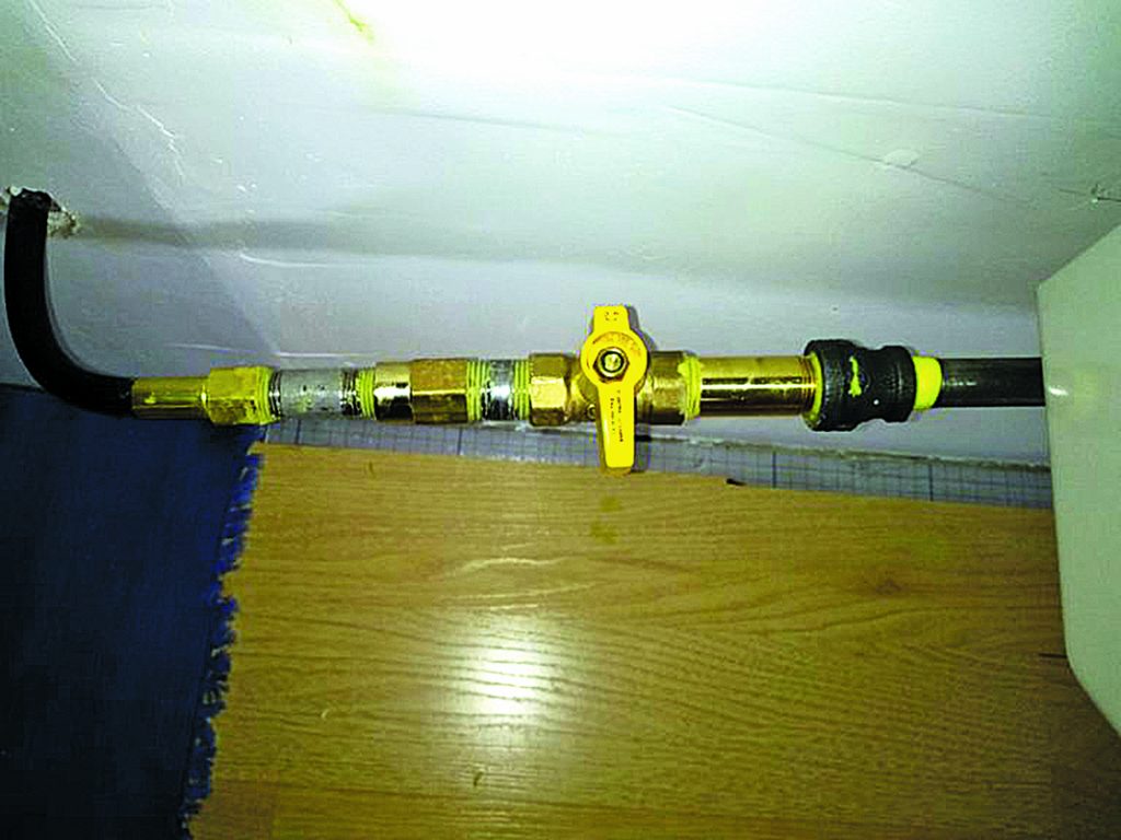 Installing a propane heater Backwoods Home Magazine