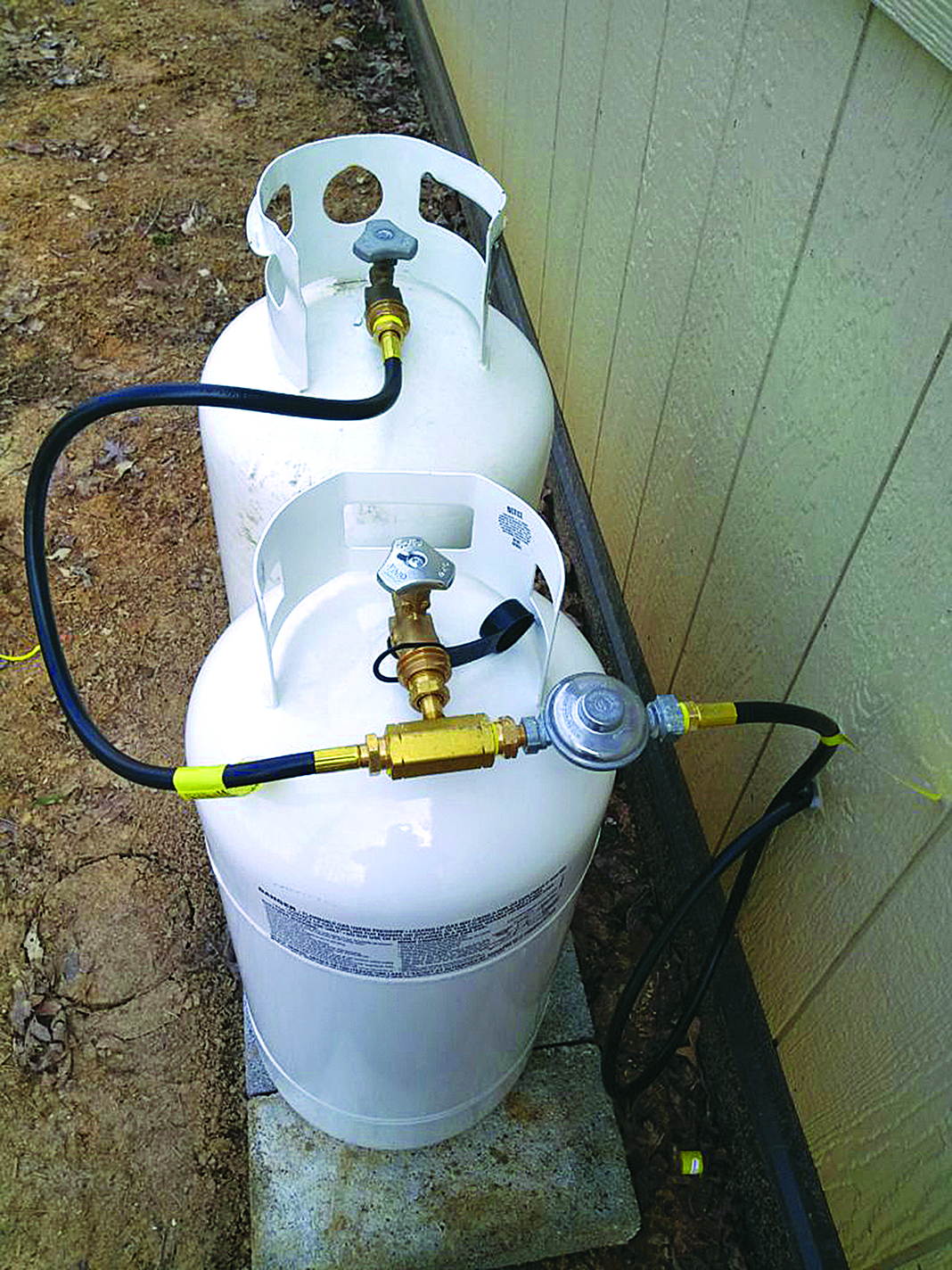 Tank to house line propane Propane Tank