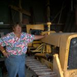 The used dozer works fine
