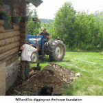Digging-foundation