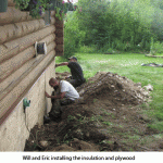 Installing-insulation-and-plywood