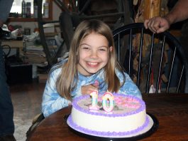 We recently celebrated granddaughter Ava’s 10th birthday