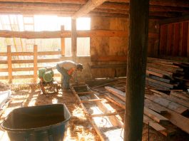 With unseasonable warm weather, we’re getting a lot done.