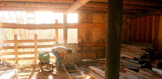 With unseasonable warm weather, we’re getting a lot done.