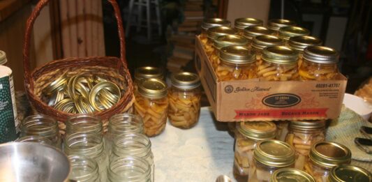 Harvest is chugging right along