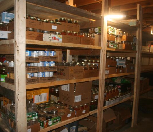 We have had a big storm move in