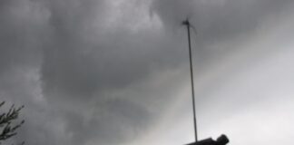 Wow, we had a nasty storm yesterday
