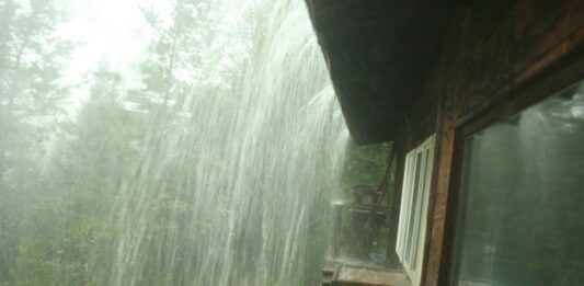 We had the heaviest rain I’ve ever seen