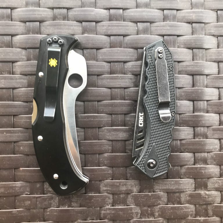 SHOULD YOUR FOLDING KNIFE BE CARRIED TIP UP OR TIP DOWN?