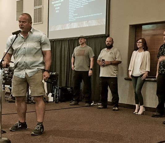 Greg Ellifritz addressing a MAG Deadly Force Instructor Class