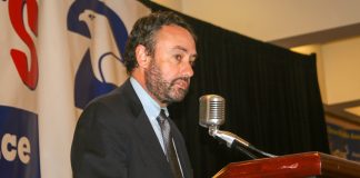 David Kopel addressing a recent Gun Rights Policy Conference