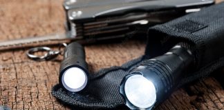 pocket flashlight for EDC