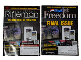 A BRUTAL YEAR FOR GUN MAGAZINES