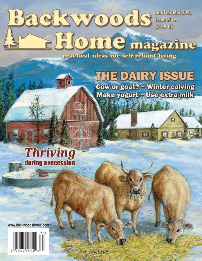 Shop Backwoods Home Magazine Practical ideas for selfreliant